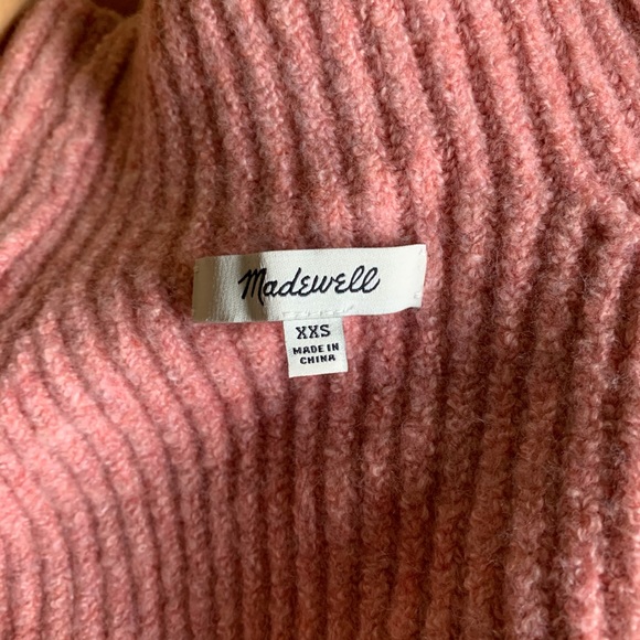 Madewell Northfield pink mockneck sweater - Picture 13 of 16